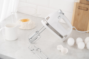 Ardesto hand mixer 300W, nozzles-4 beaters, turbo mode, white