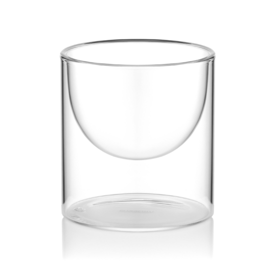 Ardesto Double wall dessert glasses set, 220ml, 2pcs, borosilicate glass, transparent
