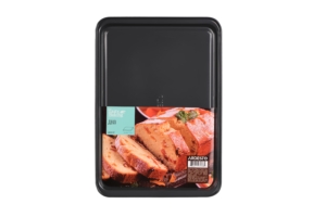 Деко Ardesto Tasty baking, 37x26x1.6см, вуглецева сталь, сіро-блакитний