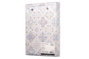 Ardesto Bedding set 1.5 Gloria, sateen, duvet cover160x220cm, sheet 160x220cm, pillowcases (2) 50x70cm, 100% cotton, azulejo pink