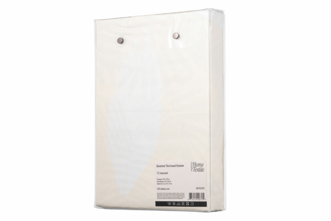 Ardesto Bedding set 1.5 Gloria, sateen, duvet cover160x220cm, sheet 160x220cm, pillowcases (2) 50x70cm, 100% cotton, leaves green