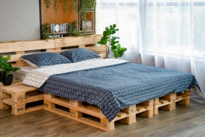 Double Bedding Set ARDESTO Gloria, geo navy ART2022DB