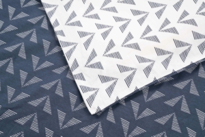 Double Bedding Set ARDESTO Gloria, geo navy ART2022DB