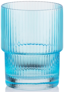 Набор стаканов низких Ardesto, 200мл, 2шт, стекло, голубой