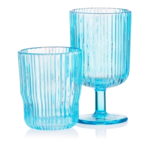 Ardesto Low glasses set, 300ml, 2pcs, glass, blue
