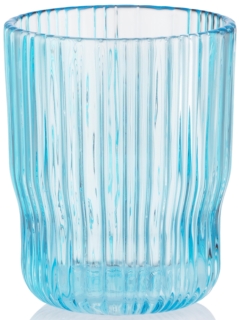 Набор стаканов низких Ardesto, 300мл, 2шт, стекло, голубой