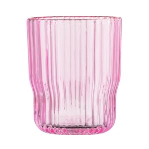 Набір склянок низьких Ardesto 300мл, 2шт, скло, рожевий