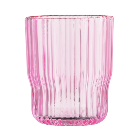 Набір склянок низьких Ardesto 300мл, 2шт, скло, рожевий