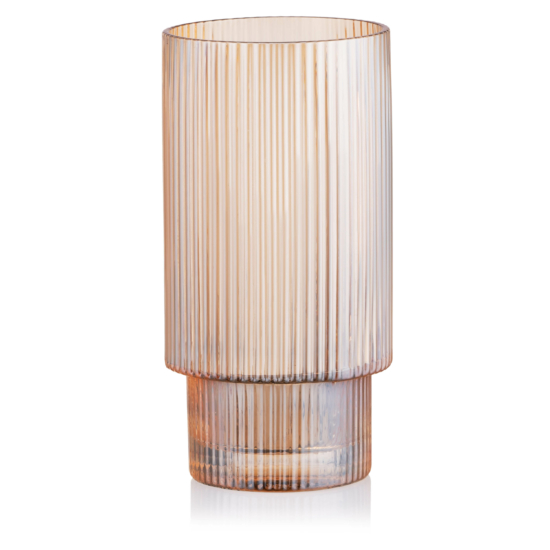 Набор стаканов высоких Ardesto, 380мл, 2шт, стекло, золотистый