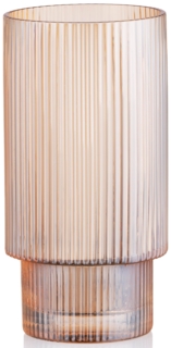 Набор стаканов высоких Ardesto, 380мл, 2шт, стекло, золотистый