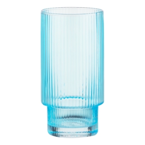 Набор стаканов высоких Ardesto, 380мл, 2шт, стекло, голубой
