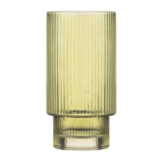 Ardesto Long glasses set, 380ml, 2pcs, glass, green