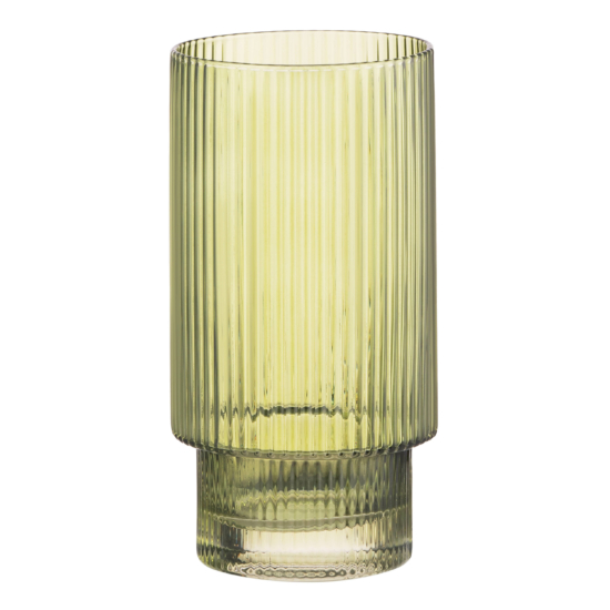 Ardesto Long glasses set, 380ml, 2pcs, glass, green