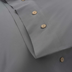 Ardesto Bedding set 2.0 Mix&Match, sateen, duvet cover 200x220cm, bed sheet 240х260cm, pillowcases (2) 50x70cm, 100% cotton, gray