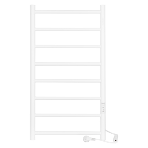 Полотенцесушитель Ardesto электрический Classik-TR K, 770×430х80мм, таймер-регулятор, сталь, белый матовый