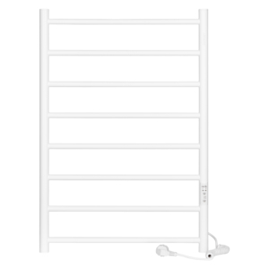 Полотенцесушитель Ardesto электрический Classik-TR K, 770×530х80мм, таймер-регулятор, сталь, белый матовый