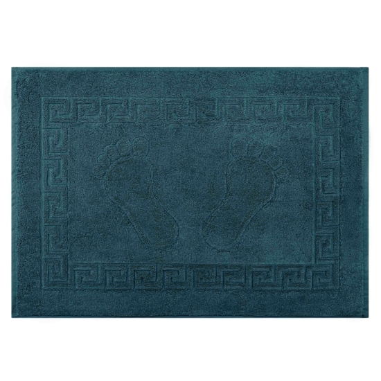 Килимок для ніг махровий ARDESTO Home 50х70см, 100% бавовна, смарагдовий