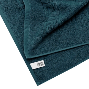 Коврик для ног махровый ARDESTO Home 50х70см, 100% хлопок, изумрудный