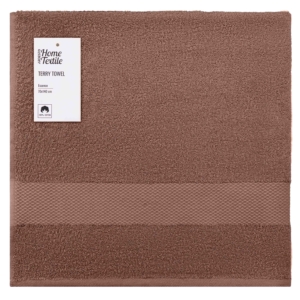 Ardesto Terry towel Essence 70х140cm, 100% cotton, brown