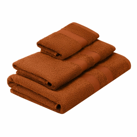 Рушник махровий Ardesto Splendid 30х50см, 100% бавовна, теракотовий