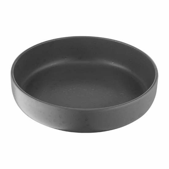 Ardesto Soup plate Trento, 21.5cm, ceramics, gray
