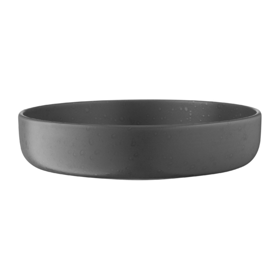 Ardesto Soup plate Trento, 21.5cm, ceramics, gray