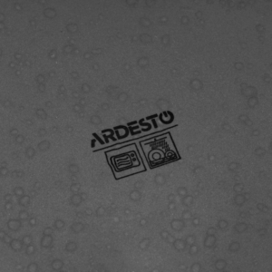Ardesto Soup plate Trento, 21.5cm, ceramics, gray