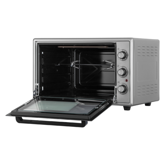 Electric oven ARDESTO, 60L, 2000W, mech., convection, double glass, rotisserie, grey