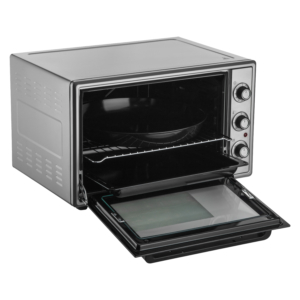 Electric oven ARDESTO, 60L, 2000W, mech., convection, double glass, rotisserie, grey
