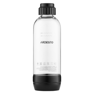 Ardesto Bottle for soda maker 1l, plastic, transparent