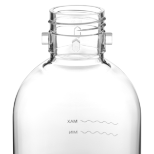 Ardesto Bottle for soda maker 1l, plastic, transparent