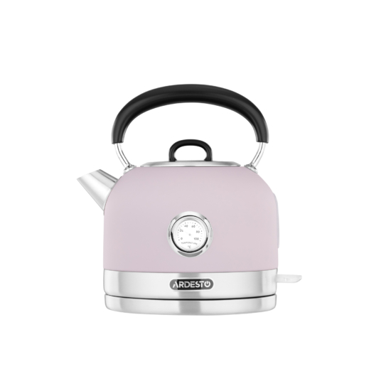 Ardesto electric kettle Lilac Dream, 1.7L, metal, matte, Otter, purple