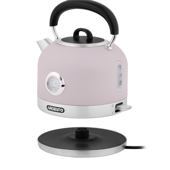 Ardesto electric kettle Lilac Dream, 1.7L, metal, matte, Otter, purple
