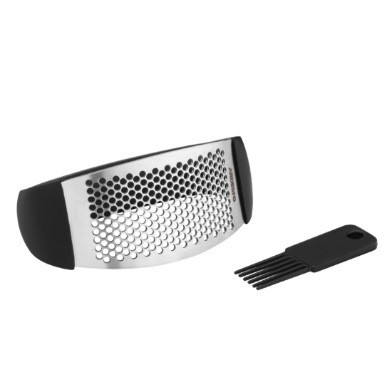 Ardesto Garlic press Gemini, 12cm, stainless steel steel, plastic, black