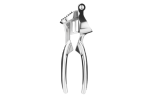 Ardesto Garlic Press Black Mars, 17cm, zinc alloy, plastic, black