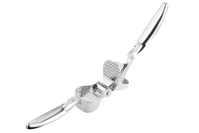 Ardesto Garlic Press Black Mars, 17cm, zinc alloy, plastic, black