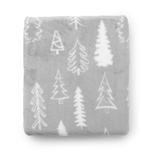 Плед Ardesto Christmas Flannel, 160х200см, 100% полиэстер, елки