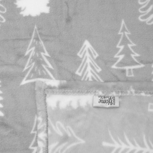 Плед Ardesto Christmas Flannel, 160х200см, 100% полиэстер, елки