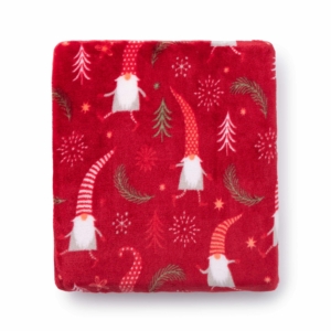 Плед Ardesto Christmas Flannel, 160х200см, 100% полиэстер, гномы