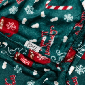 Плед Ardesto Christmas Flannel 160х200см, 100% полиэстер, сладкое какао