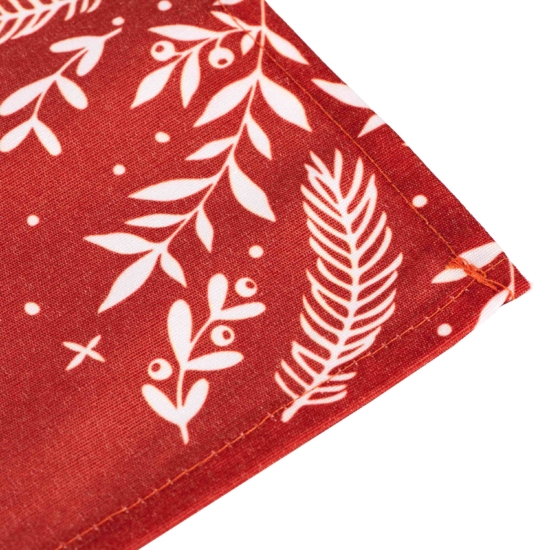 Раннер Ardesto Christmas Happy Holidays, 40х140см, 90% полиэстер, 10% хлопок, красный