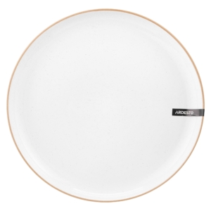 Ardesto Dessert plate Apulia, 20.3cm, ceramic, white