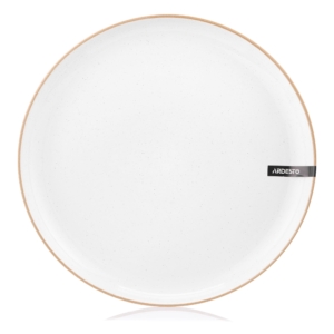 Ardesto Dessert plate Apulia, 20.3cm, ceramic, white