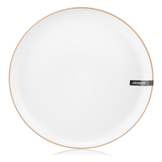 Ardesto Dessert plate Apulia, 20.3cm, ceramic, white