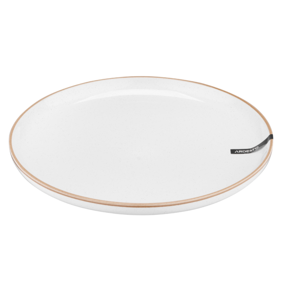 Ardesto Dessert plate Apulia, 20.3cm, ceramic, white