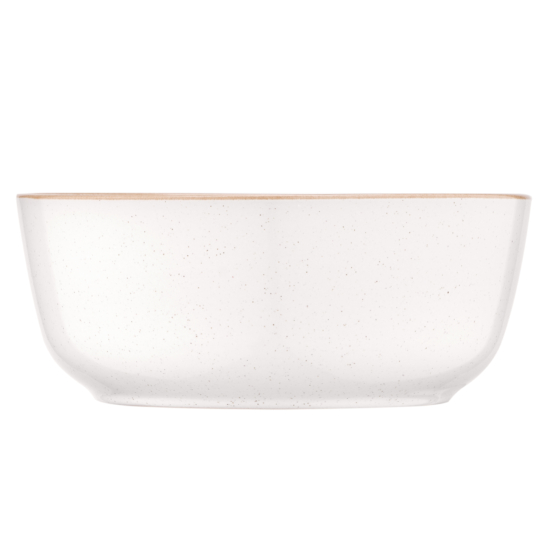 Салатник Ardesto Apulia, 720мл, 16.2см, кераміка, кремовий