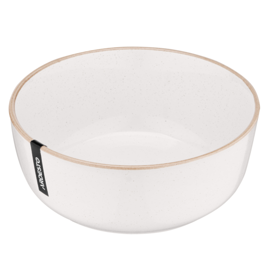 Салатник Ardesto Apulia, 720мл, 16.2см, кераміка, кремовий