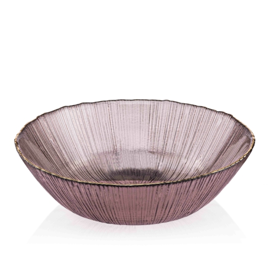 Ardesto Bowl Mallow, 20cm, скло, pink
