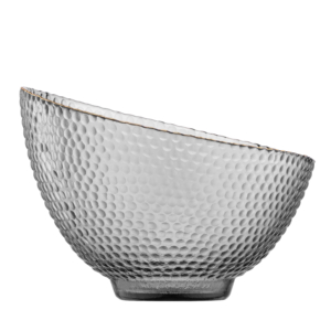 Салатник Ardesto Commelina, 18см, стекло, серый