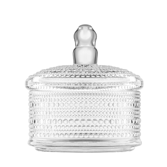 Ardesto Candy bowl Verbena, 12.5cm, glass, transparent